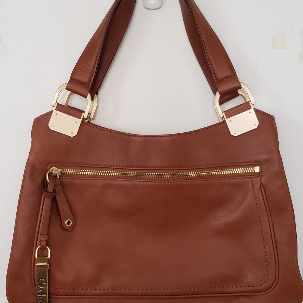 Cole Haan Tan Satchel Purse